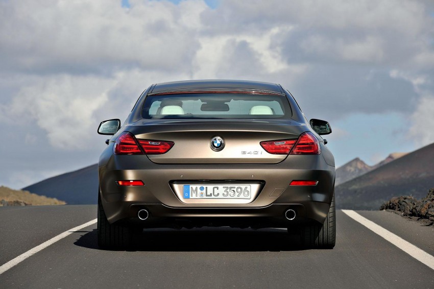 BMW officially reveals the 4-door  6-Series Gran Coupe 79269