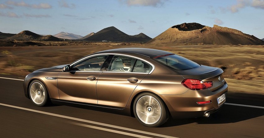 BMW officially reveals the 4-door  6-Series Gran Coupe 79282
