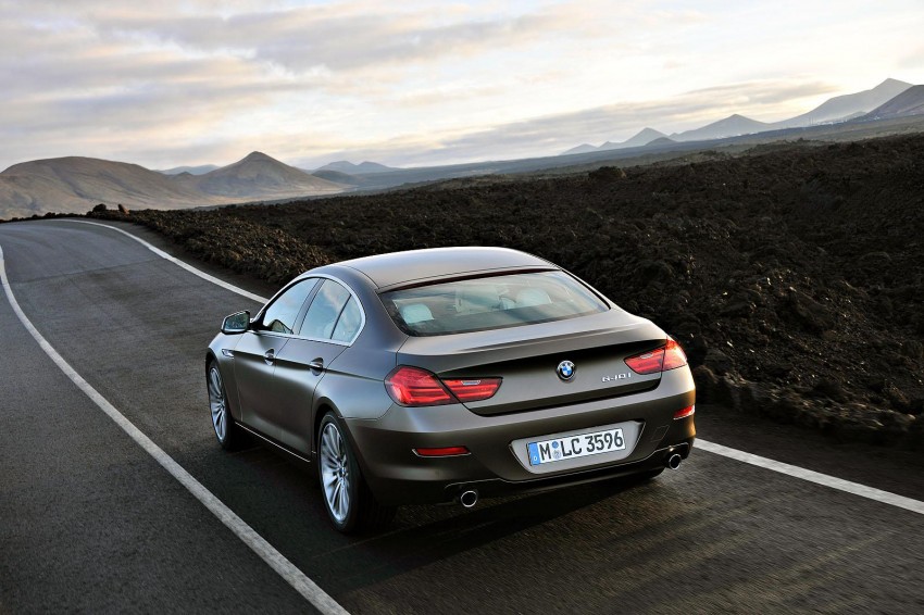 BMW officially reveals the 4-door  6-Series Gran Coupe 79293