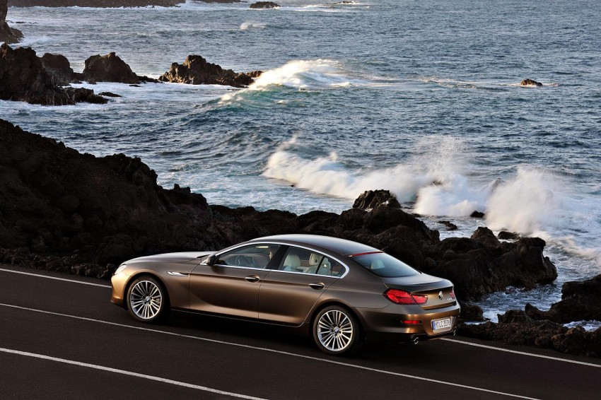 BMW officially reveals the 4-door  6-Series Gran Coupe 79307