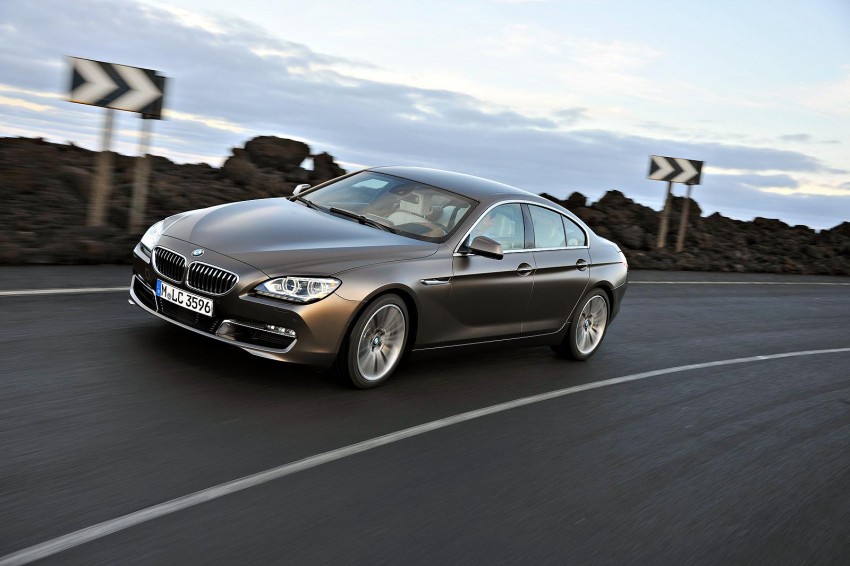 BMW officially reveals the 4-door  6-Series Gran Coupe 79310
