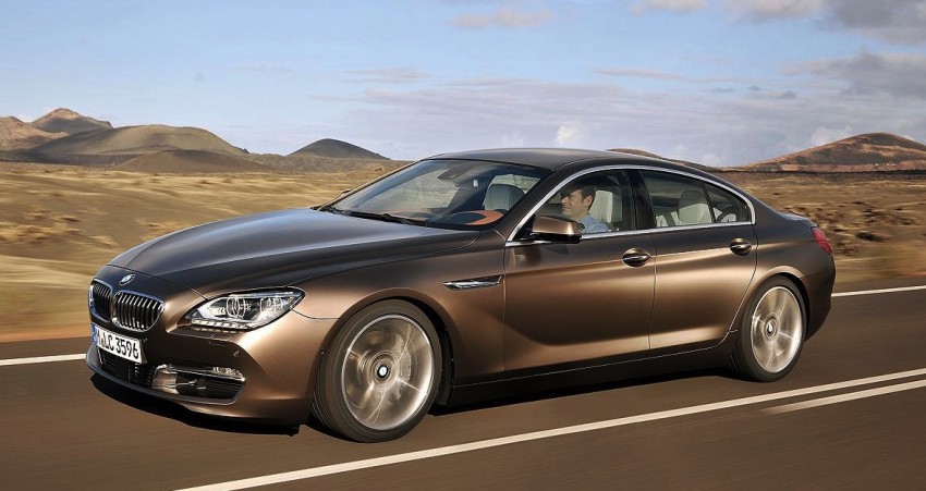 BMW officially reveals the 4-door  6-Series Gran Coupe 79311