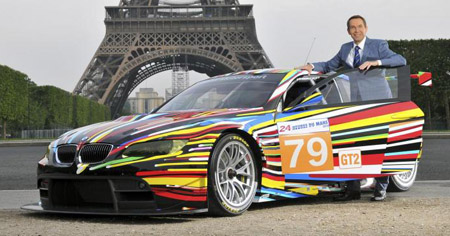 BMW M3 GT2 Art Car by Jeff Koons to race in Le Mans