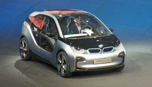 BMW i3 and i8 electric concepts unveiled in Frankfurt