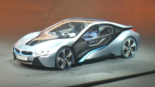 BMW i3 and i8 electric concepts unveiled in Frankfurt