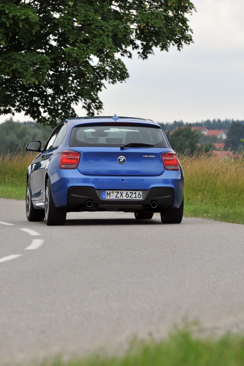 GALLERY: BMW M135i hatchback on location shots 117935