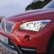 BMW X1 facelifted – xLine and Sport Line introduced