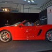 New 981 Boxster and Panamera GTS launched at Porsche Motorsport Week – roadster priced from RM450k