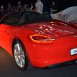 New 981 Boxster and Panamera GTS launched at Porsche Motorsport Week – roadster priced from RM450k