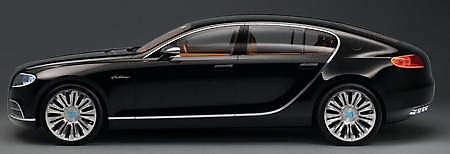 Bugatti 16C Galibier Concept – beautiful in black