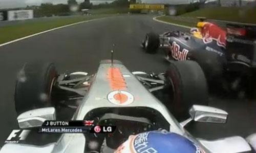 Button wins the Hungarian GP, Vettel second, Alonso third