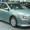 Toyota Camry – brochure leaked, and pix of Thai-market version offers a preview of the upcoming all-new car