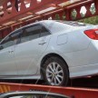 New Camry spotted again – 2.0 and 2.5 with bodykit