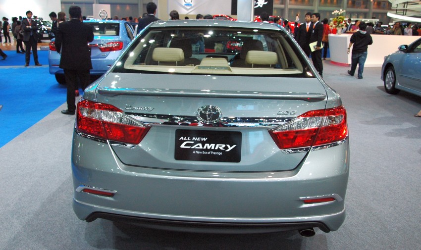 Toyota Camry – brochure leaked, and pix of Thai-market version offers a preview of the upcoming all-new car 96822