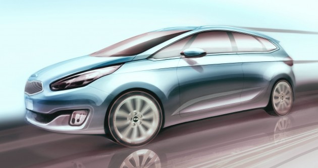 Kia Carens/Rondo – third-gen MPV to debut in Paris