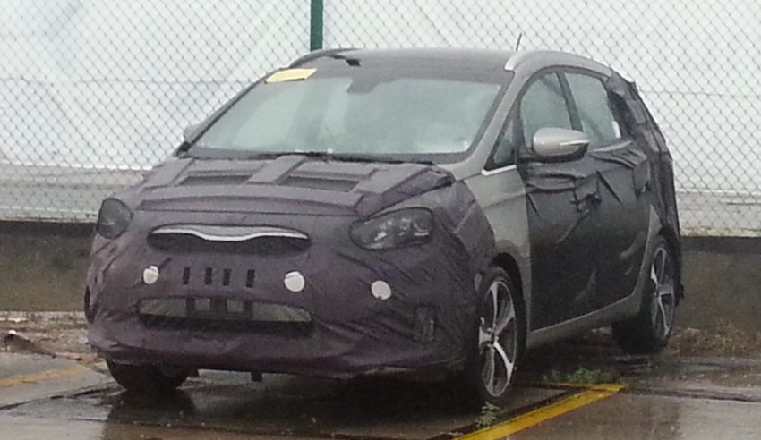 SPIED: Kia Carens – third-gen spotted in Northport 146638
