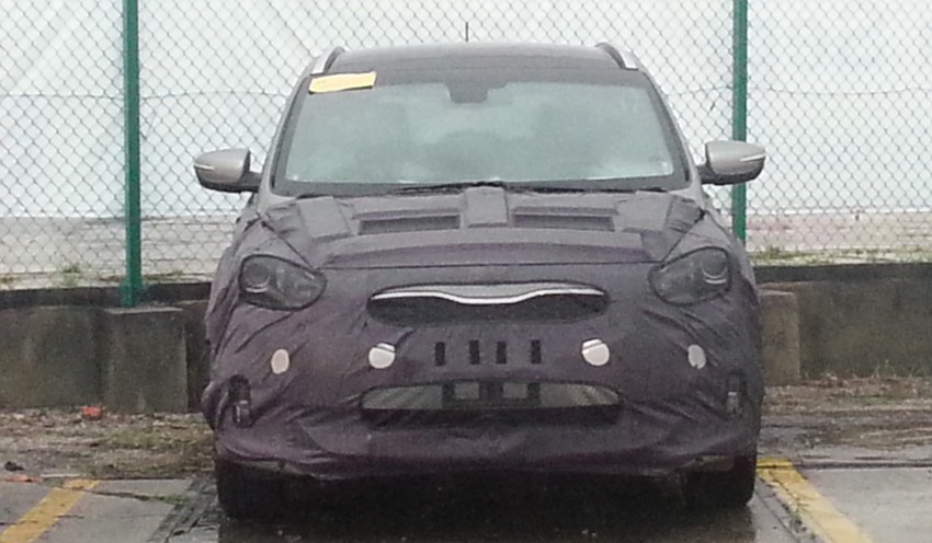 SPIED: Kia Carens – third-gen spotted in Northport 146639