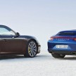 Porsche 911 range welcomes AWD Carrera 4 and 4S