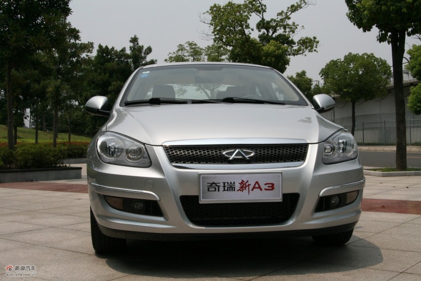 Chery A3 Sedan sighted on the PLUS highway 110120