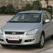 Chery A3 Sedan sighted on the PLUS highway