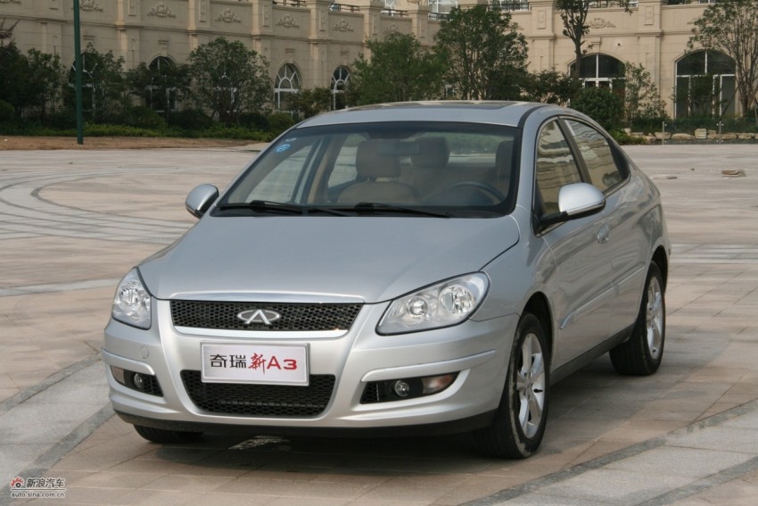 Chery A3 Sedan sighted on the PLUS highway 110117