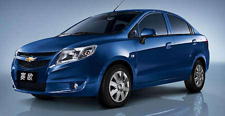 Export plans confirmed for China-designed Chevrolet Sail compact sedan