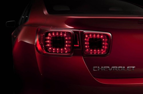 First image of new Chevrolet Malibu – car debuts in Shanghai