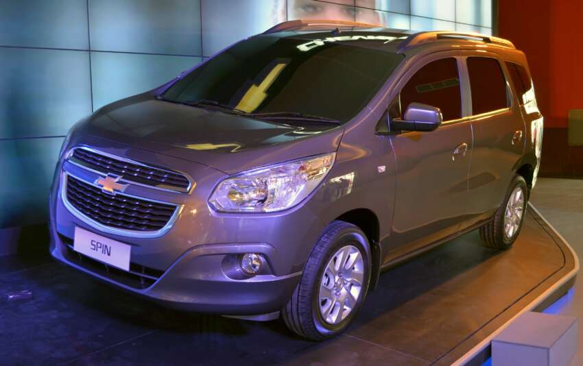 Chevrolet Spin to make Indonesian debut in 2013 132686