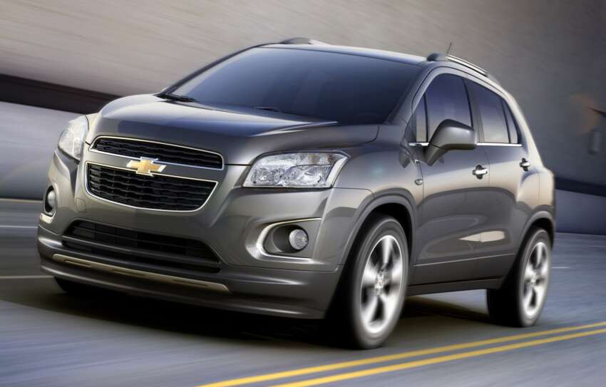 Chevrolet Trax – small SUV to join the fold in Paris 106576