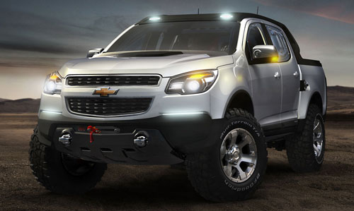 Chevrolet shows off double-cab Colorado Rally Concept