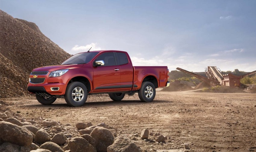 Chevrolet Colorado pickup truck makes debut in Thailand 71802