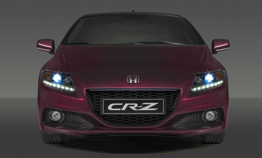 Honda CR-Z facelift – first glimpse of Paris debutant 131525