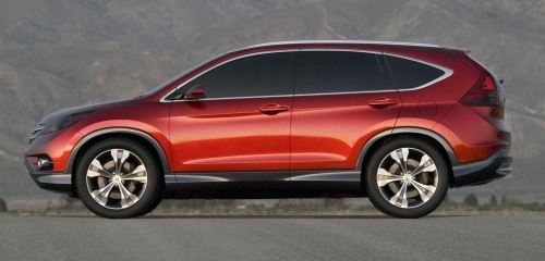 Fourth-generation 2012 Honda CR-V Concept revealed