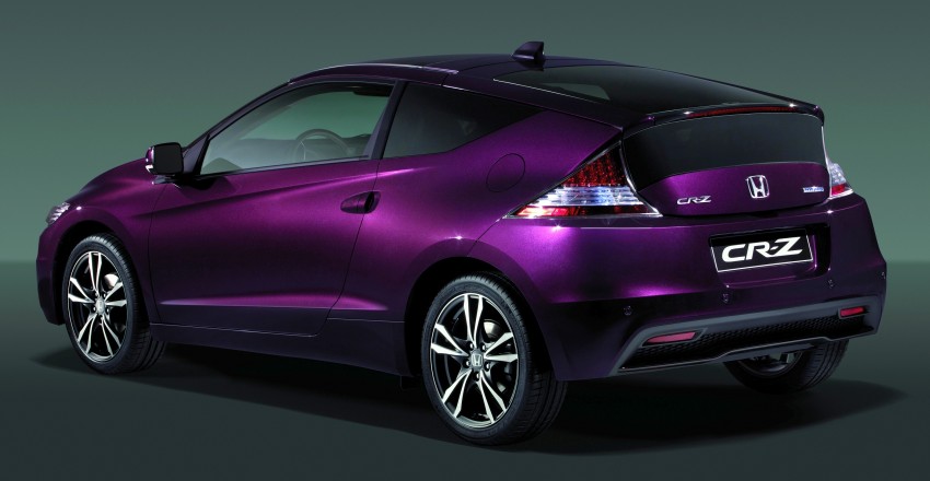 Honda CR-Z facelift – more details and interior pix 133706