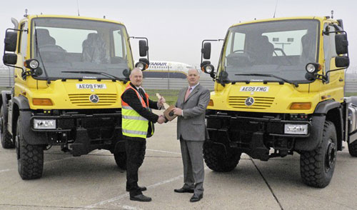 Daimler donates cash and 50 trucks in aid of Japan