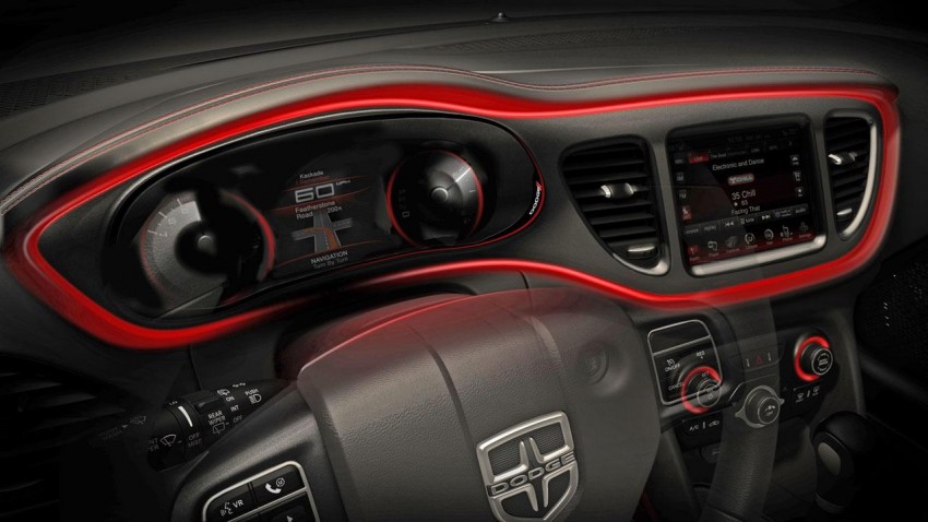 Dodge Dart ‘Giulietta sedan’ – cabin teasers released 80025
