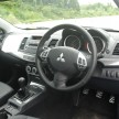 Mitsubishi Lancer Sportback Test Drive Review from Japan