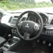 Mitsubishi Lancer Sportback Test Drive Review from Japan