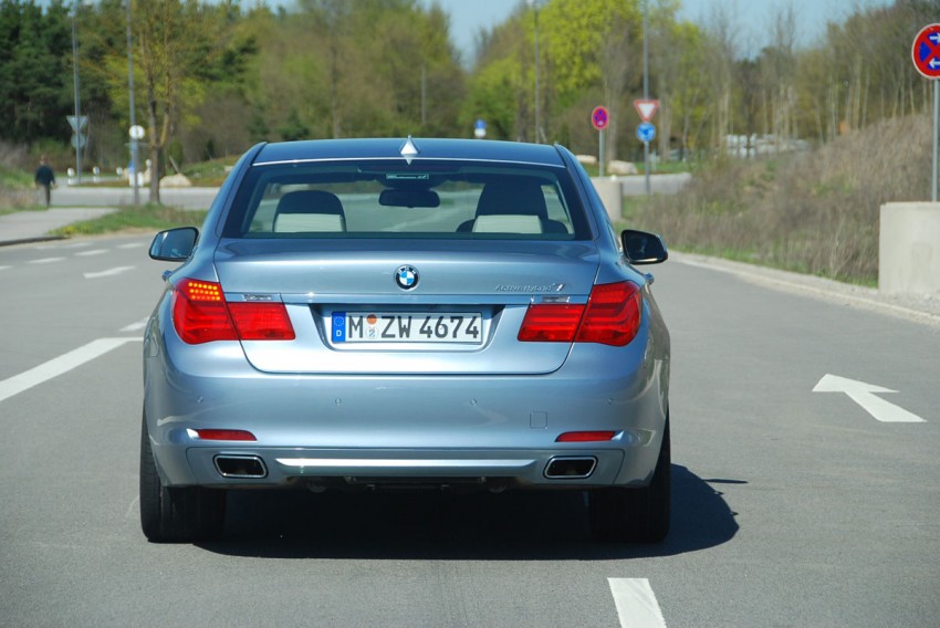 Hybrid powerhouse: BMW ActiveHybrid 7 driven in Munich 66311