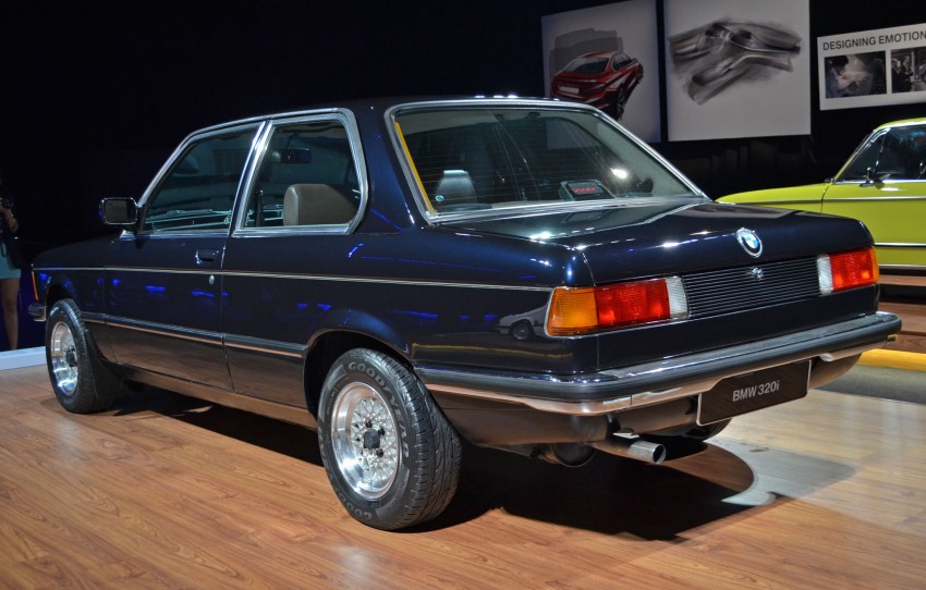GALLERY: BMW 3-Series lineage display at the F30 launch 96646