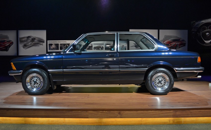 GALLERY: BMW 3-Series lineage display at the F30 launch 96651