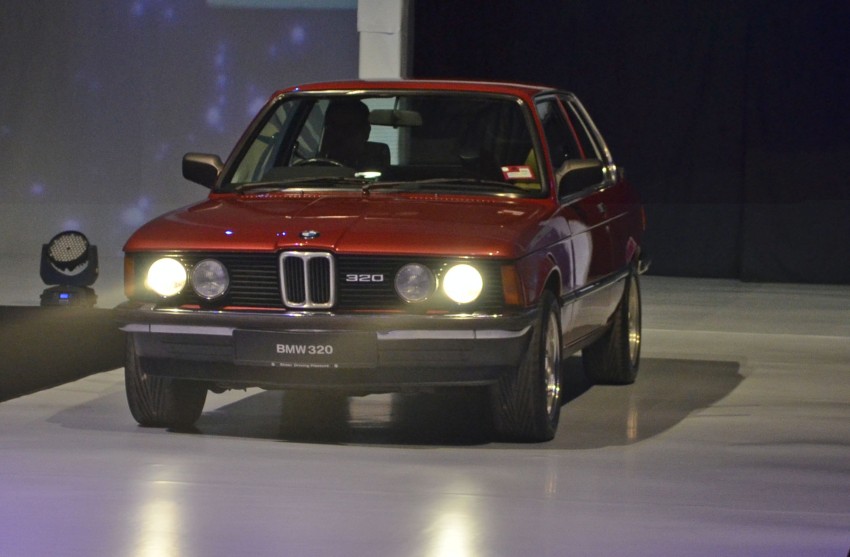GALLERY: BMW 3-Series lineage display at the F30 launch 96656
