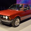 GALLERY: BMW 3-Series lineage display at the F30 launch