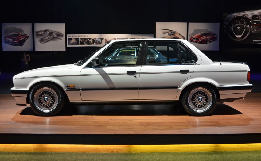 GALLERY: BMW 3-Series lineage display at the F30 launch 96661