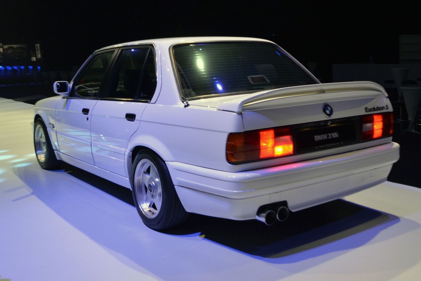 GALLERY: BMW 3-Series lineage display at the F30 launch 96667