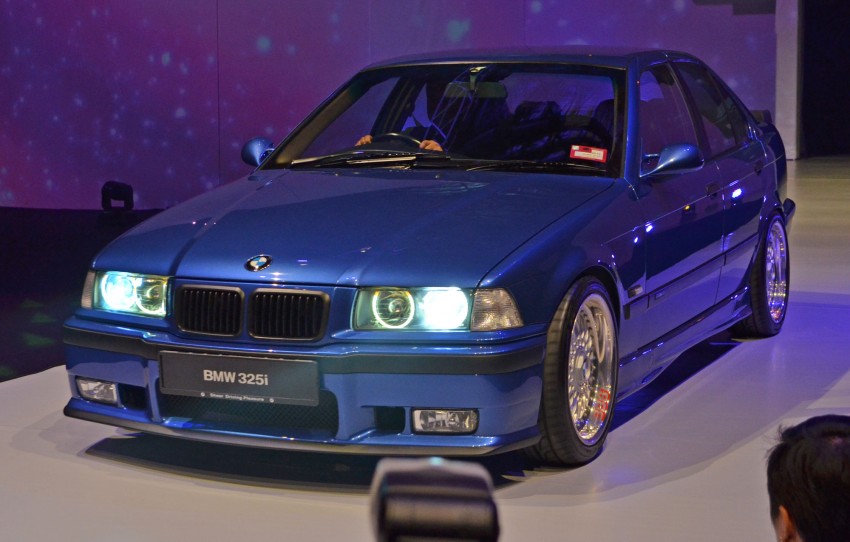 GALLERY: BMW 3-Series lineage display at the F30 launch 96685