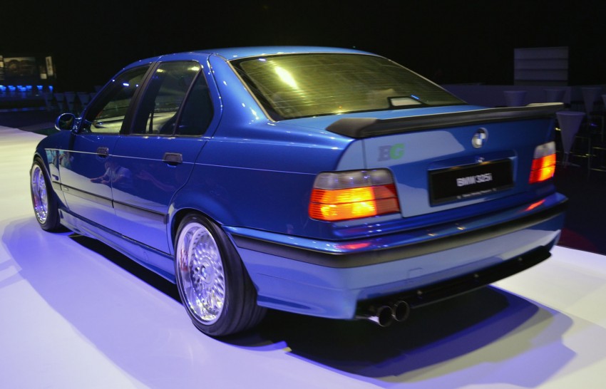 GALLERY: BMW 3-Series lineage display at the F30 launch 96686
