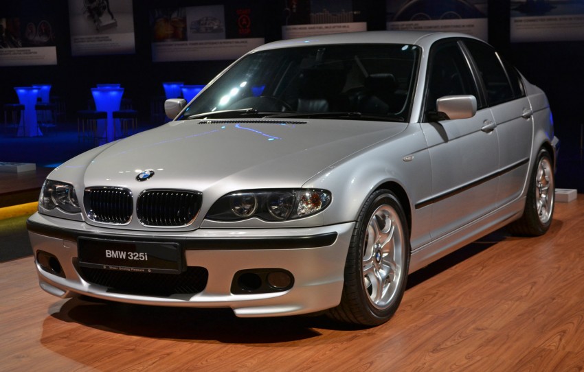 GALLERY: BMW 3-Series lineage display at the F30 launch 96688