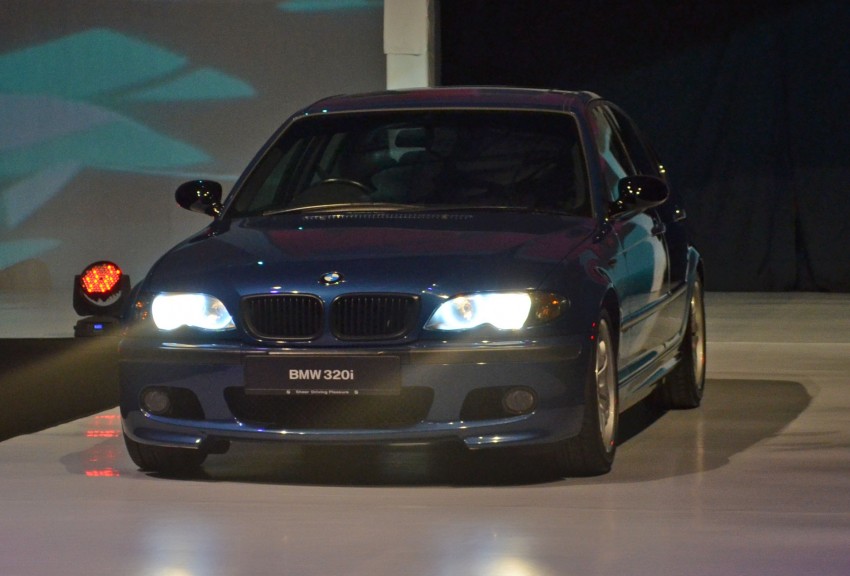GALLERY: BMW 3-Series lineage display at the F30 launch 96694