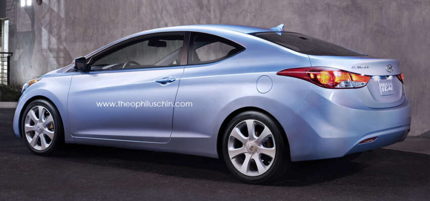 Hyundai Elantra Coupe to get Chicago 2012 debut! 76612